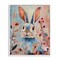 Stupell Industries Blue Rabbit & Wildflowers Framed Giclee, design by Sara Culpepper